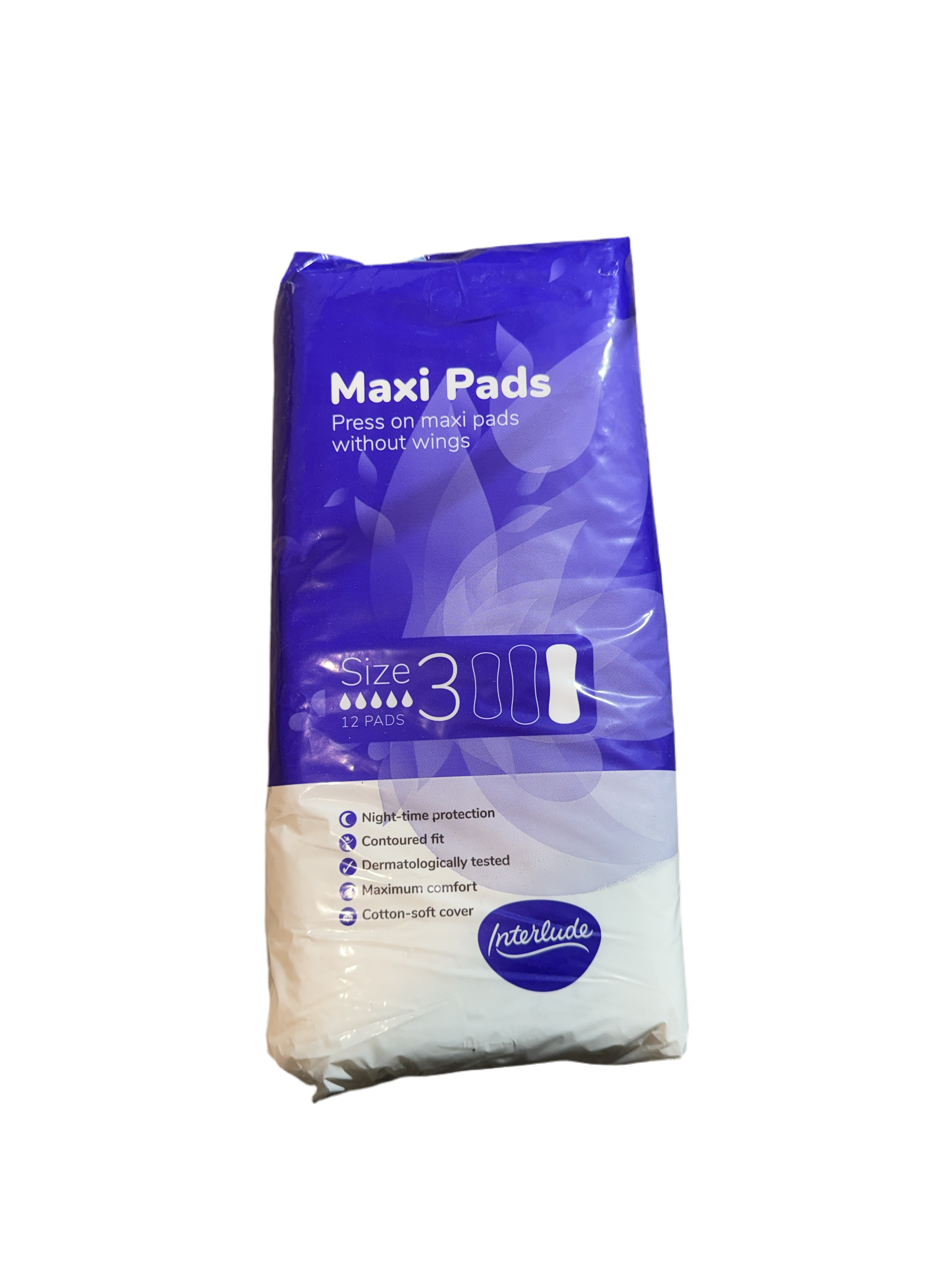 Buy Interlude Maxi Pads Size 3 - 12 Pack - Premium Quality Toiletries Online - Product Image Buy Interlude Maxi Pads Size 3 - 12 Pack - Premium Quality Toiletries Online - Product Image
